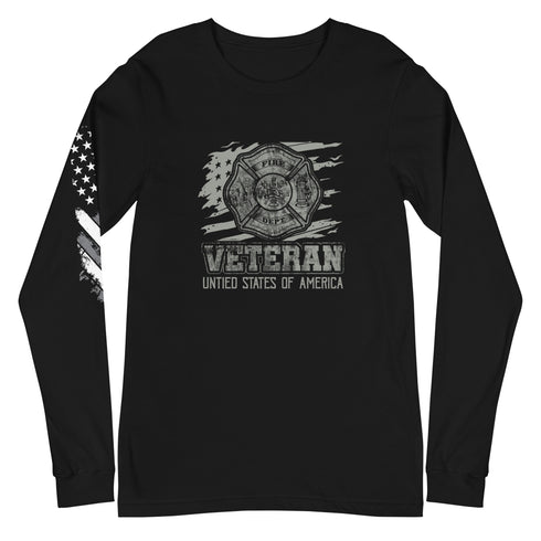 Veteran United States of America Unisex Long Sleeve Tee - Mainstream Freedom