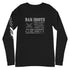Ban Idiots Not Guns Unisex Long Sleeve Tee - Mainstream Freedom