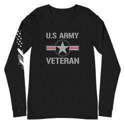 U.S. Army Veteran Unisex Long Sleeve Tee - Mainstream Freedom