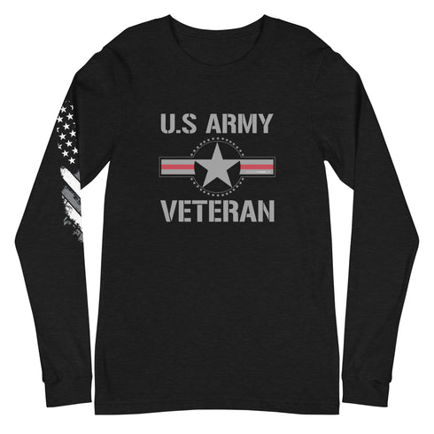 U.S. Army Veteran Unisex Long Sleeve Tee - Mainstream Freedom