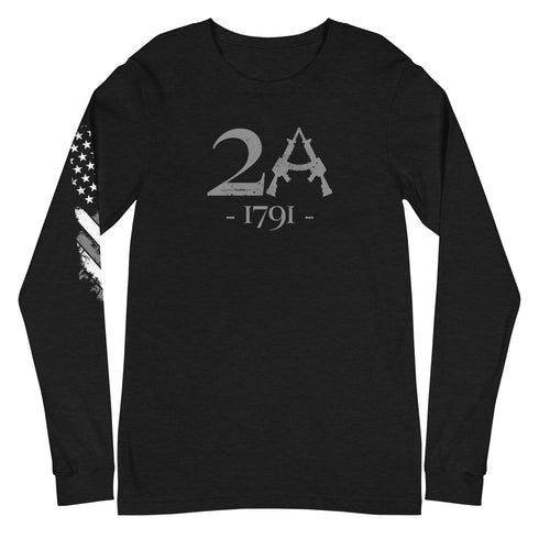 2A 1791 Unisex Long Sleeve Tee - Mainstream Freedom