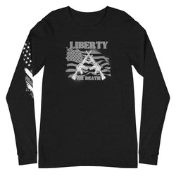 Liberty or Death Unisex Long Sleeve Tee - Mainstream Freedom