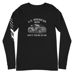US American Army Don't Tread Unisex Long Sleeve Tee - Mainstream Freedom