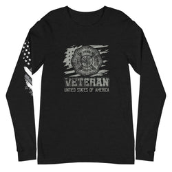 Veteran United States of America Unisex Long Sleeve Tee - Mainstream Freedom