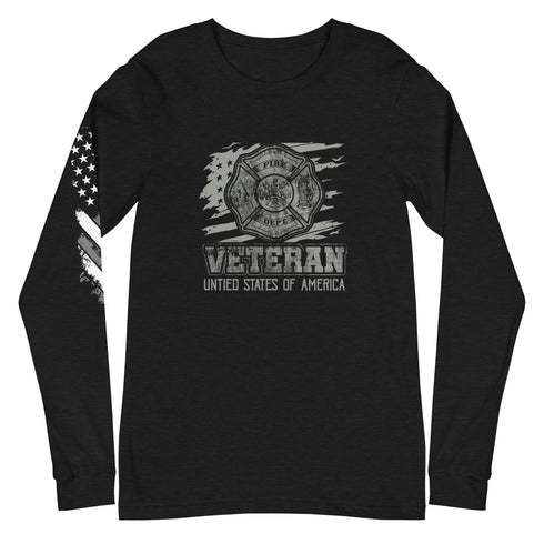 Veteran United States of America Unisex Long Sleeve Tee - Mainstream Freedom