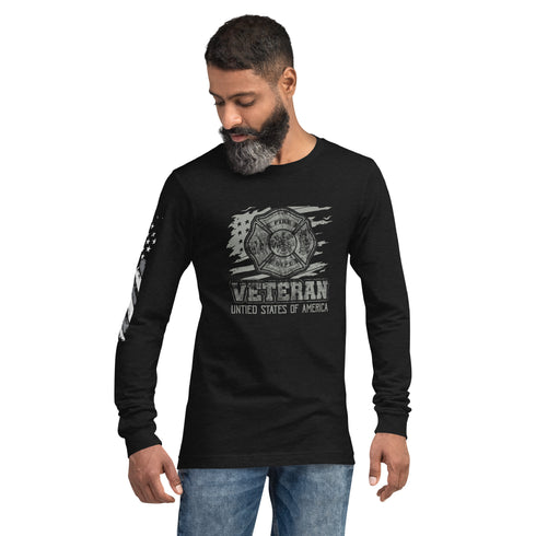 Veteran United States of America Unisex Long Sleeve Tee - Mainstream Freedom