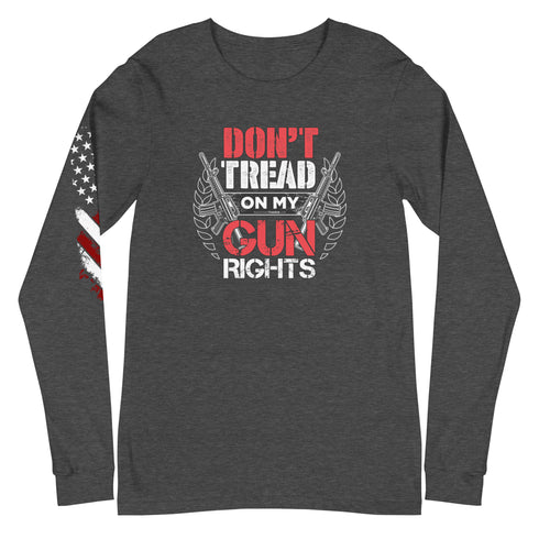 Don't Tread On My Gun Rights Unisex Long Sleeve Tee - Mainstream Freedom