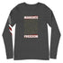 Mandate Freedom Unisex Long Sleeve Tee - Mainstream Freedom