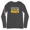 The Riskiest Thing Is To Take No Risks Unisex Long Sleeve Tee - Mainstream Freedom