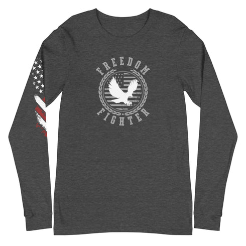 Freedom Fighter Unisex Long Sleeve Tee - Mainstream Freedom