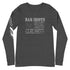 Ban Idiots Not Guns Unisex Long Sleeve Tee - Mainstream Freedom