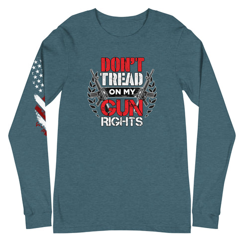 Don't Tread On My Gun Rights Unisex Long Sleeve Tee - Mainstream Freedom