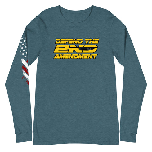 Defend The 2nd Amendment Unisex Long Sleeve Tee - Mainstream Freedom