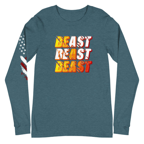 Beast Unisex Long Sleeve Tee - Mainstream Freedom