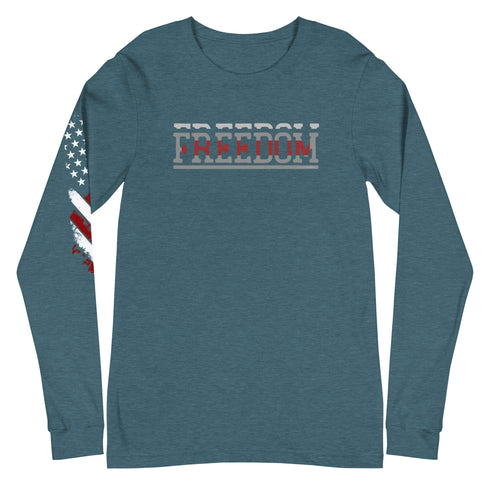 Freedom Unisex Long Sleeve Tee - Mainstream Freedom