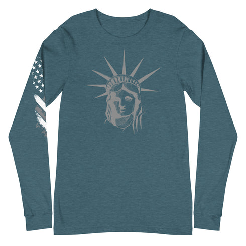 Statue of Liberty Unisex Long Sleeve Tee - Mainstream Freedom