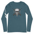 Skull with Guns and Bullets Unisex Long Sleeve Tee - Mainstream Freedom