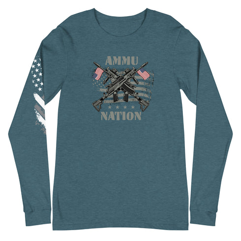 Ammu-nation Unisex Long Sleeve Tee - Mainstream Freedom