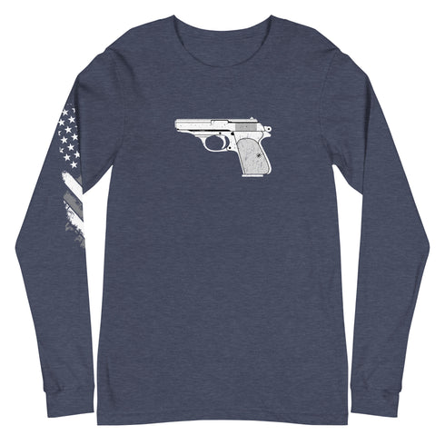 Hand Gun Unisex Long Sleeve Tee - Mainstream Freedom