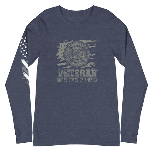 Veteran United States of America Unisex Long Sleeve Tee - Mainstream Freedom