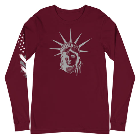 Statue of Liberty Unisex Long Sleeve Tee - Mainstream Freedom