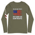 In God We Trust, He Gave Us Gun Rights Unisex Long Sleeve Tee - Mainstream Freedom