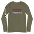 Discipline Equals Freedom Unisex Long Sleeve Tee - Mainstream Freedom
