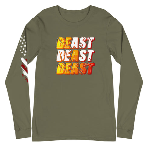 Beast Unisex Long Sleeve Tee - Mainstream Freedom