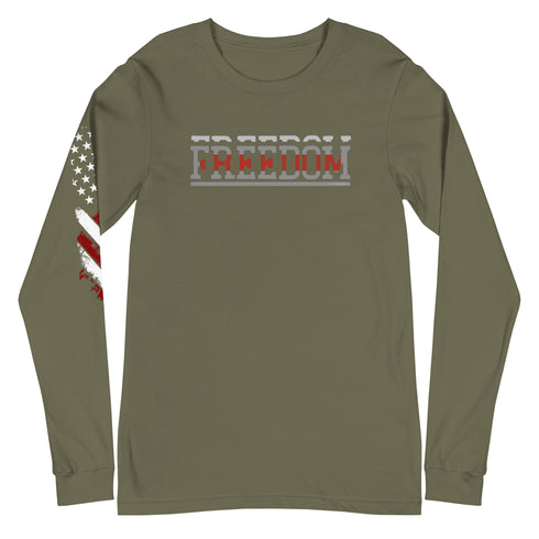 Freedom Unisex Long Sleeve Tee - Mainstream Freedom