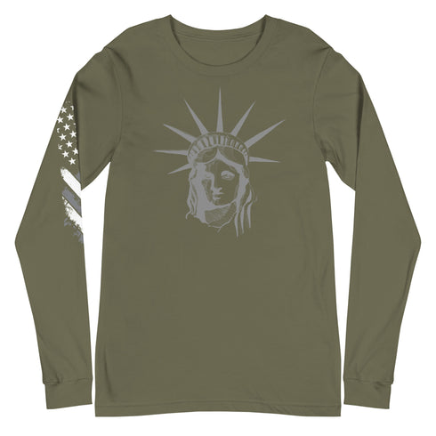 Statue of Liberty Unisex Long Sleeve Tee - Mainstream Freedom