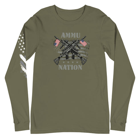Ammu-nation Unisex Long Sleeve Tee - Mainstream Freedom