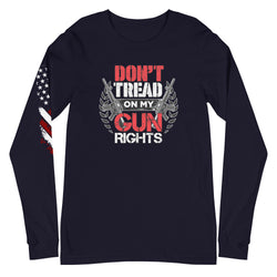Don't Tread On My Gun Rights Unisex Long Sleeve Tee - Mainstream Freedom