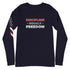 Discipline Equals Freedom Unisex Long Sleeve Tee - Mainstream Freedom