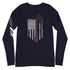 Grunge American Golfer Unisex Long Sleeve Tee - Mainstream Freedom