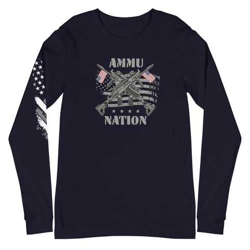 Ammu-nation Unisex Long Sleeve Tee - Mainstream Freedom