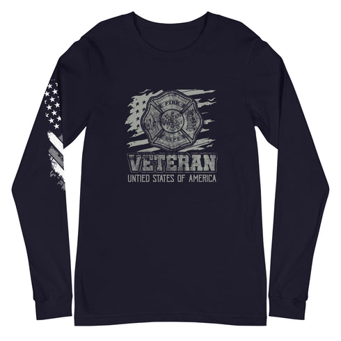 Veteran United States of America Unisex Long Sleeve Tee - Mainstream Freedom