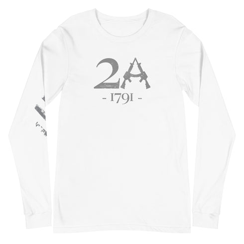 2A 1791 Unisex Long Sleeve Tee - Mainstream Freedom
