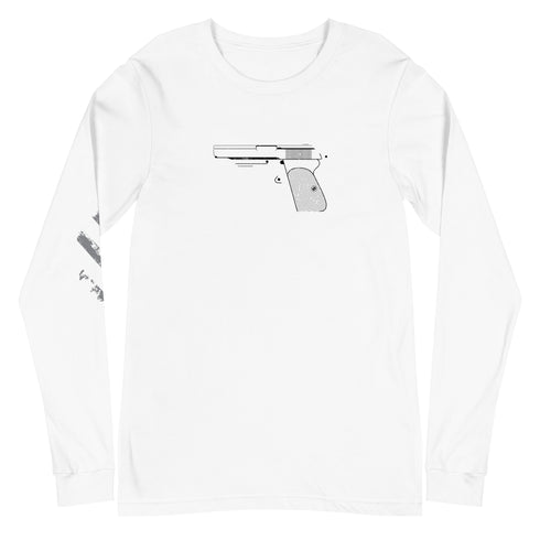 Hand Gun Unisex Long Sleeve Tee - Mainstream Freedom