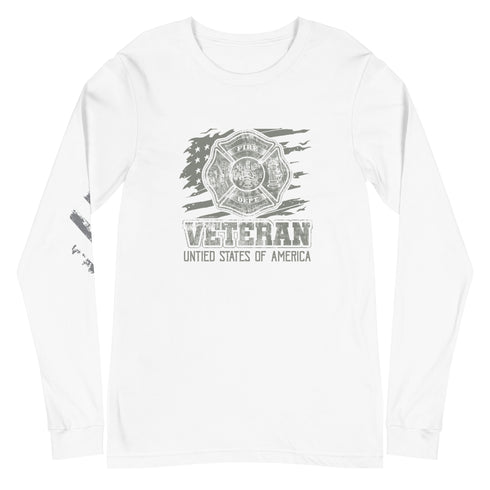 Veteran United States of America Unisex Long Sleeve Tee - Mainstream Freedom