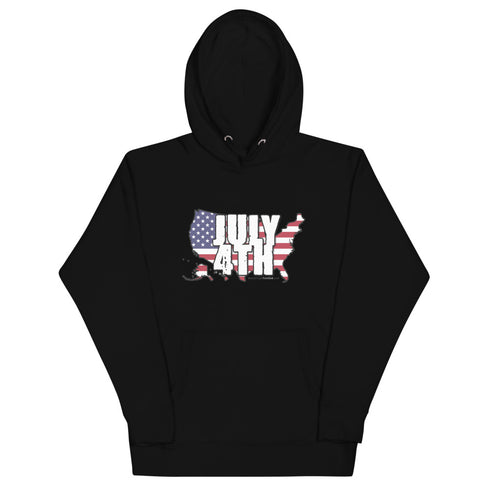 July 4th Unisex Hoodie - Mainstream Freedom