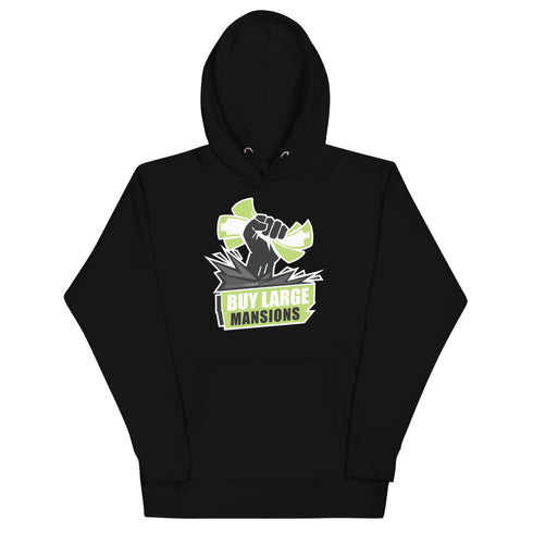 Buy Large Mansions Unisex Hoodie - Mainstream Freedom