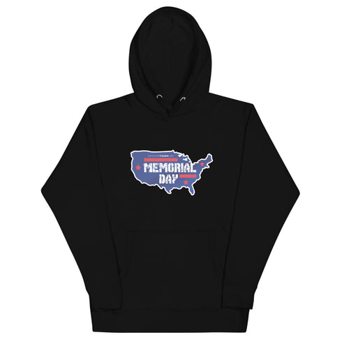 Memorial Day USA Unisex Hoodie - Mainstream Freedom