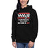 War Doesn't Determine Who is Right Only Who is Left Unisex Hoodie - Mainstream Freedom