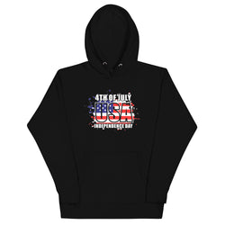 4th Of July USA Independence Day Unisex Hoodie - Mainstream Freedom