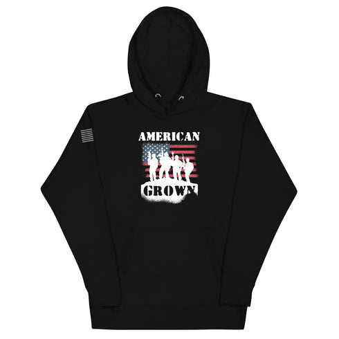 American Grown Unisex Hoodie - Mainstream Freedom