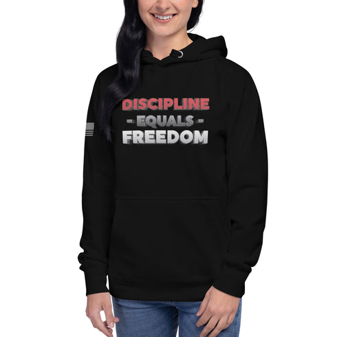 Discipline Equals Freedom Unisex Hoodie - Mainstream Freedom