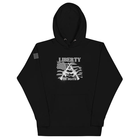 Liberty or Death Unisex Hoodie - Mainstream Freedom