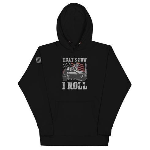 That's How I Roll, Tank Unisex Hoodie - Mainstream Freedom