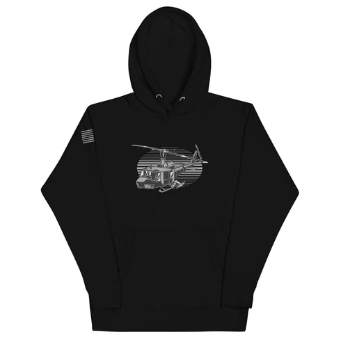 Helicopter Unisex Hoodie - Mainstream Freedom