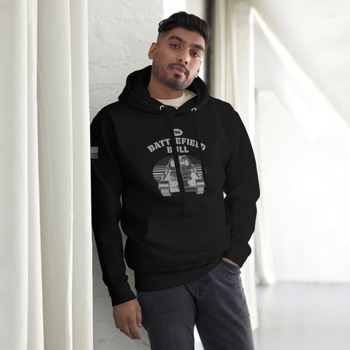 The Battlefield Bull Unisex Hoodie - Mainstream Freedom